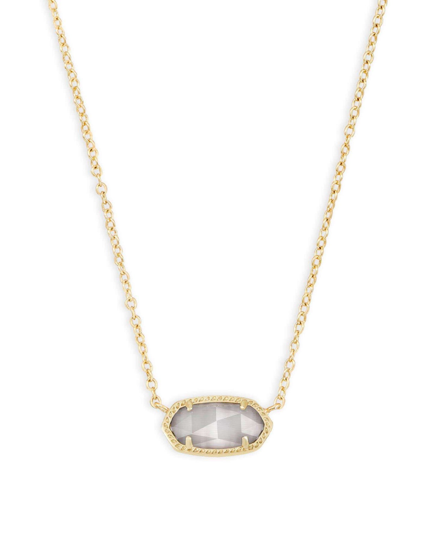 Elora 18k Gold-Plated Pendant Necklace.